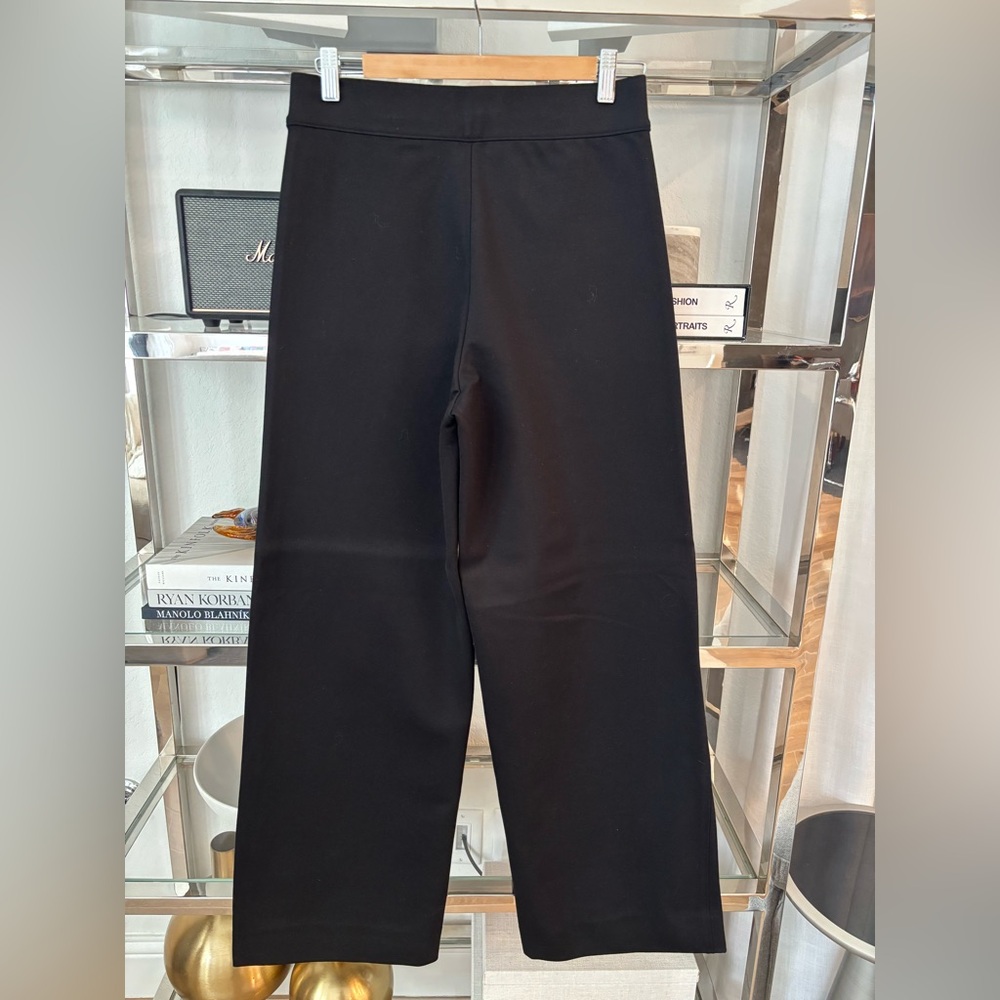Rag & Bone Iris Wide Leg Pants Black Medium - Picture 5 of 7